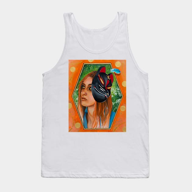 Fox Dream Tank Top by starblueshell